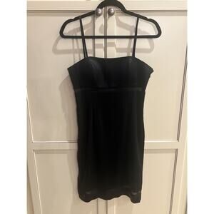 Calvin Klein Women's Black Strappy Cocktail Dress Size 4